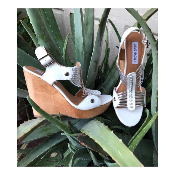 Steve Madden gladiator wedges - Picture 2 of 3